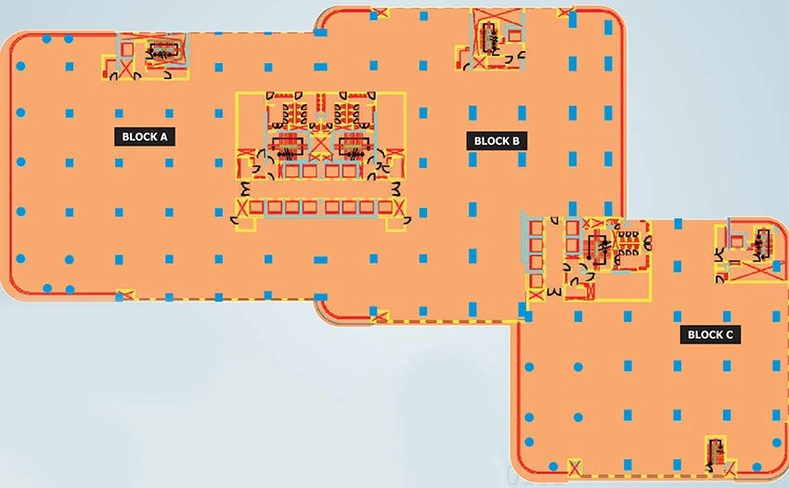 Floor Plan of DLF 6A in DLF Phase 3, Gurgaon - Image 272272