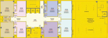 Floor Plan of Integrated Kavya in Andheri West, Mumbai - Image 265865