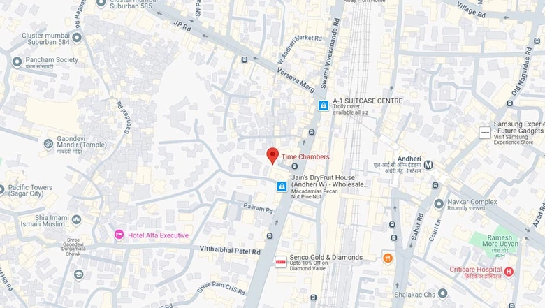 Location of Time Chamber in Andheri East, Mumbai - Image 265681