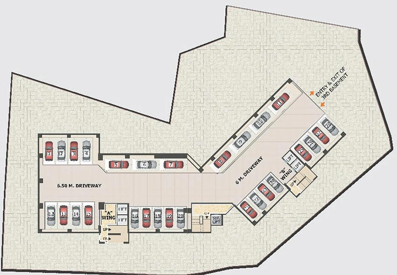 Master Plan of Nicco New India Chambers in Andheri East, Mumbai - Image 265432