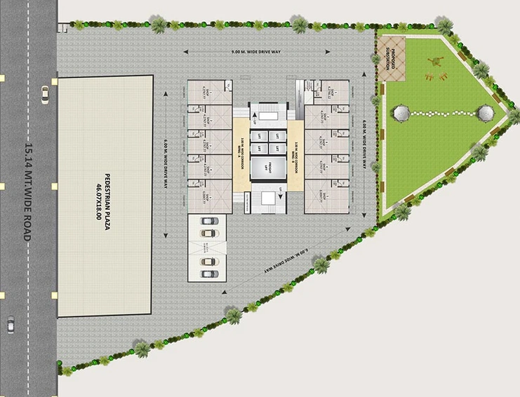 Master Plan of Keytech Park in Jogeshwari West, Mumbai - Image 265282