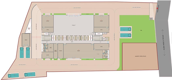 Master Plan of Veena 9 Business Bay in Malad West, Mumbai - Image 264794