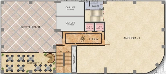 Floor Plan of De Elmas in Goregaon East, Mumbai - Image 265020