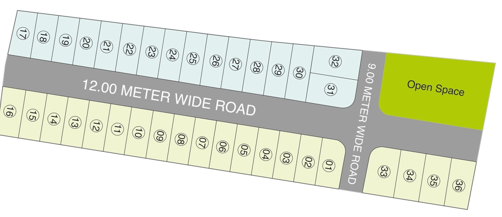 Master Plan of Privara Vihar 5 in Wathoda, Nagpur - Image 334254