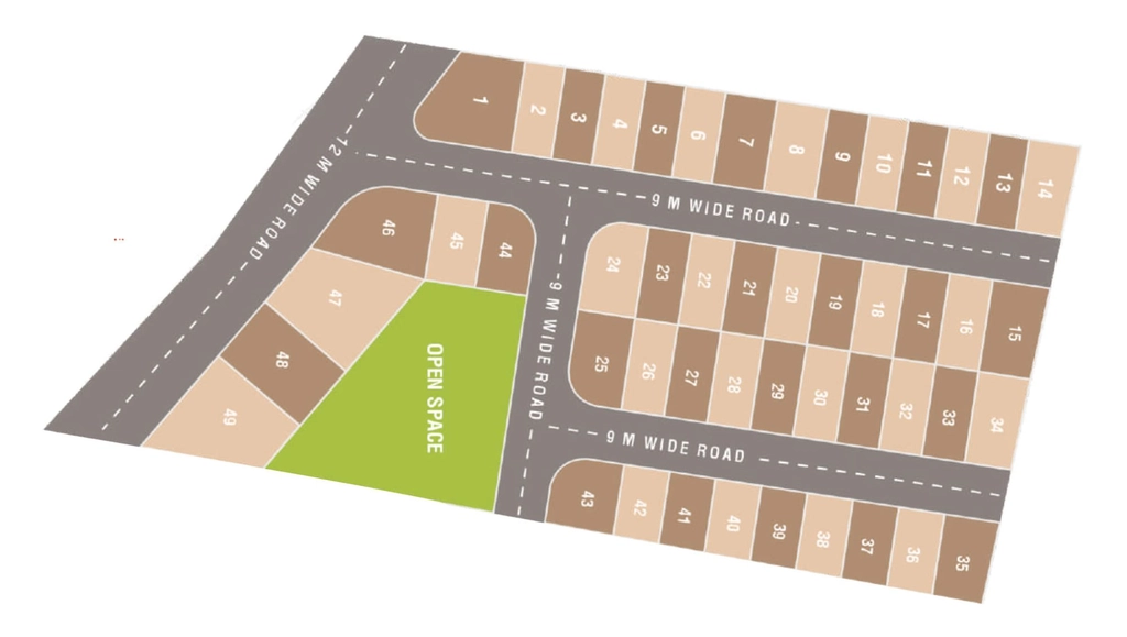 Master Plan of Privara Vihar 6 in Jamtha, Nagpur - Image 334259