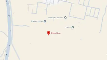 Location of Millenium Orange Nagri - Image 334434