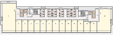 Floor Plan of Hubtown Viva in Jogeshwari East, Mumbai - Image 266105