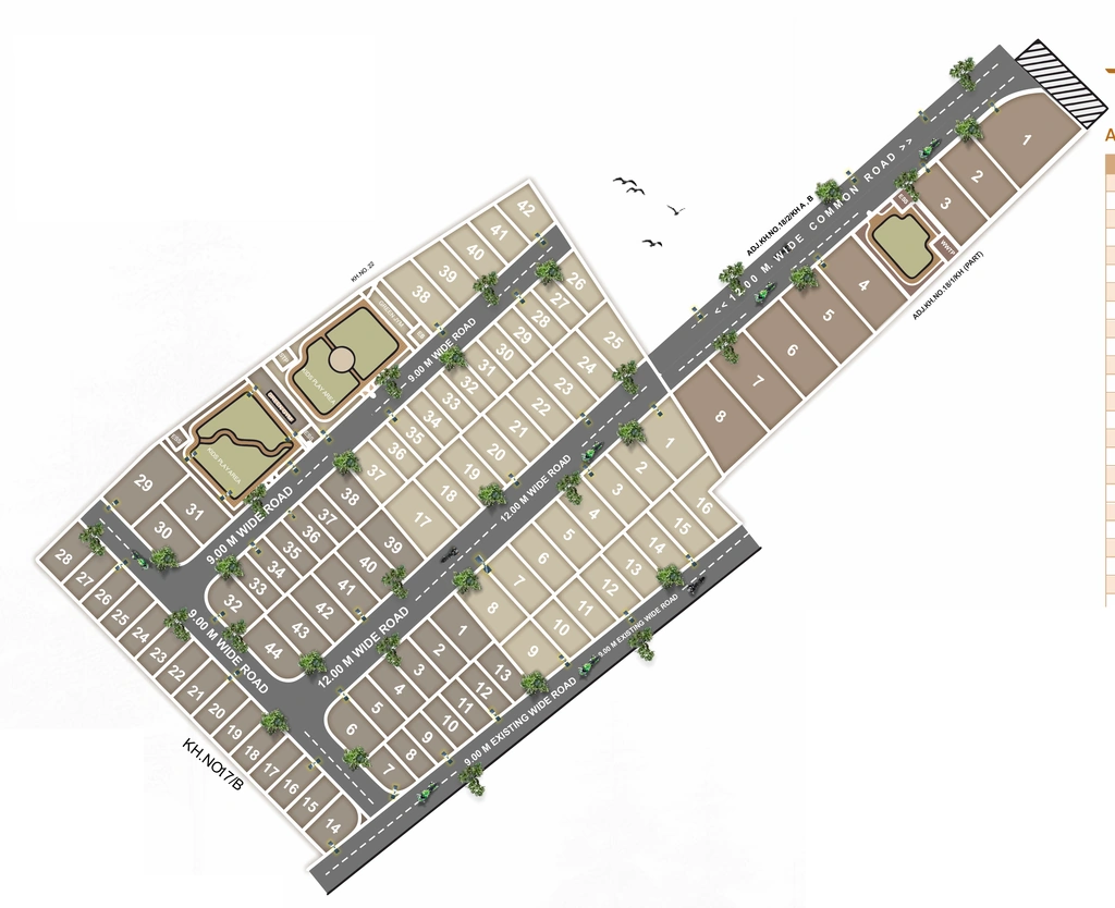 Master Plan of Mauli Nagar 17 Sec A in Shankarpur, Nagpur - Image 337928
