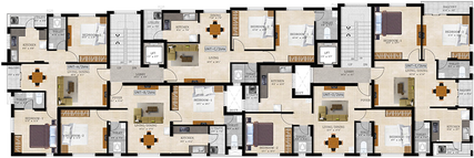 Floor Plan of VGK Saindhavi in Madambakkam, Chennai - Image 259618