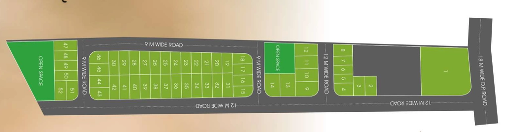 Master Plan of Mauli Town 20 in Panjari, Nagpur - Image 337908