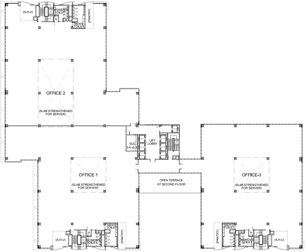Floor Plan of Mantri Commercio in Kariyammana, Bangalore - Image 289592