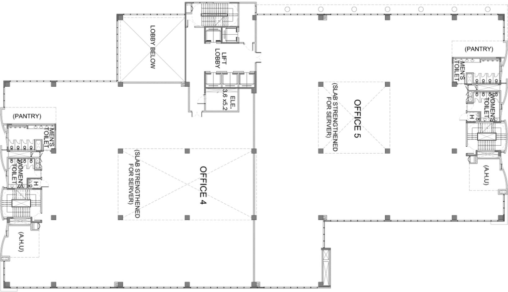 Floor Plan of Mantri Commercio in Kariyammana, Bangalore - Image 289588