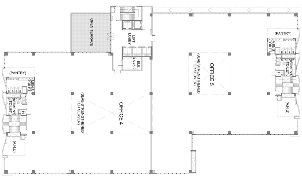 Floor Plan of Mantri Commercio in Kariyammana, Bangalore - Image 289587