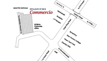Location of Mantri Commercio - Image 289586