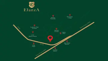 Location of Commercial Jaydeep Elanza - Image 278980