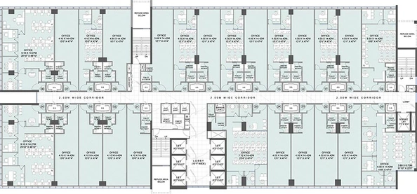 Floor Plan of The Epicentre Wadhwa in Chembur East, Mumbai - Image 266839