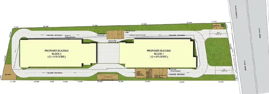 Master Plan of Prestige Metropolitan in T Nagar, Chennai - Image 321748