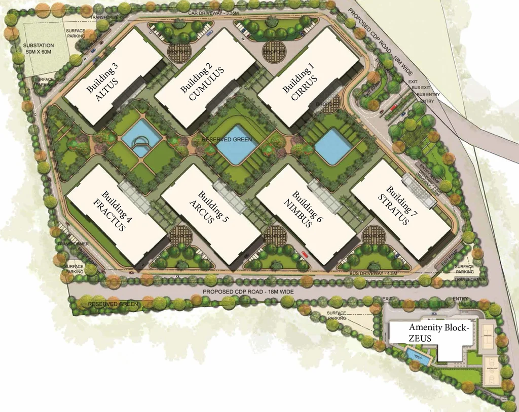 Master Plan of Prestige Tech Cloud in Devanahalli, Bangalore - Image 289678