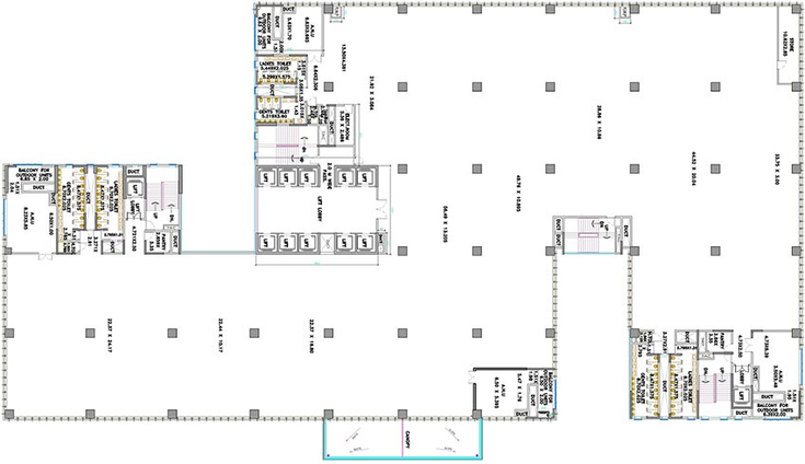 Floor Plan of Gigaplex IT Park in Airoli, Navi Mumbai - Image 269404