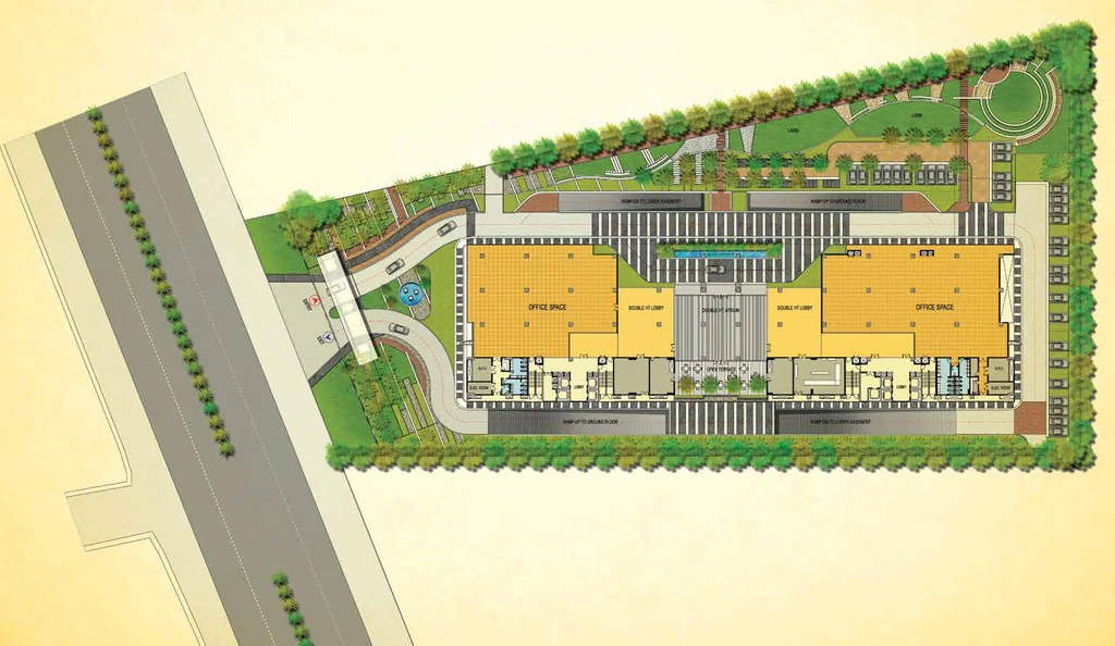 Master Plan of Brigade Magnum in Hebbal, Bangalore - Image 360467