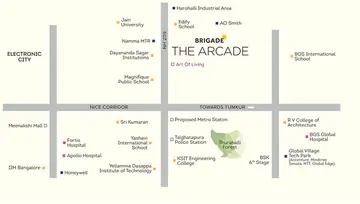 Location of The Arcade at Brigade Meadows - Image 311411