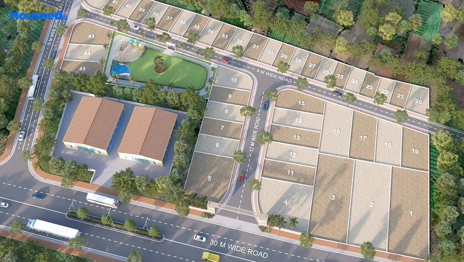 Project Image of Saidham Sai Nagri 8 in Wardha Road, Nagpur - Image 338671