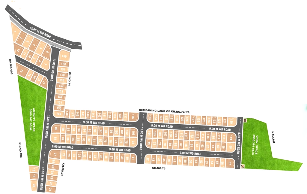 Master Plan of Saidham Sai Nagri 13 in Kalmana, Nagpur - Image 338651