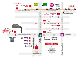 Location of Saidham Sai Nagri 7 - Image 338760
