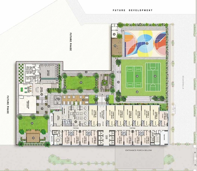 Master Plan of Raheja Prime One in Juinagar, Navi Mumbai - Image 270200