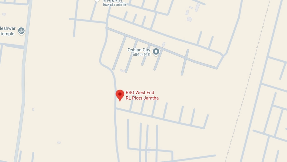 Location of R Sandesh RSG West End in Jamtha, Nagpur - Image 339243