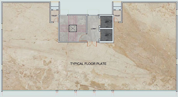 Floor Plan of Crescent Solitaire Business Park in Andheri East, Mumbai - Image 266046