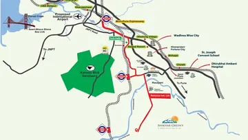 Location of Millennium Shikhar Greens - Image 36504