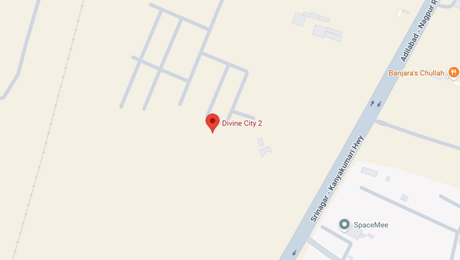 Location of Sandesh Divine City 1 in Jamtha, Nagpur - Image 344222