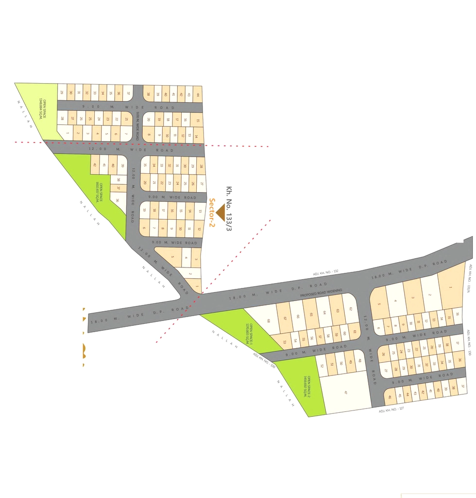 Master Plan of Shyam Nagri 3 in Besa, Nagpur - Image 339406