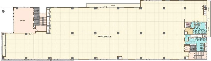 Floor Plan of Purva Gainz in Electronic City, Bangalore - Image 360728