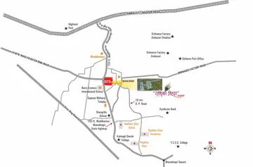 Location of Sneh Radhika Vihar Madhuban - Image 344231