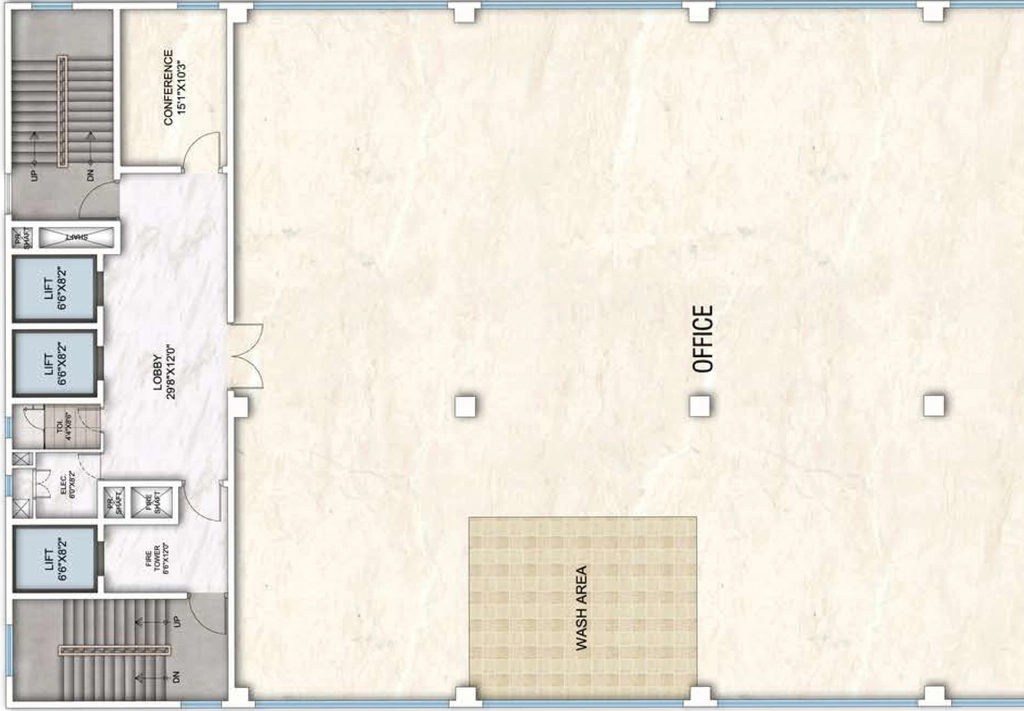 Floor Plan of DSR Apex in Thubarahalli, Bangalore - Image 352678