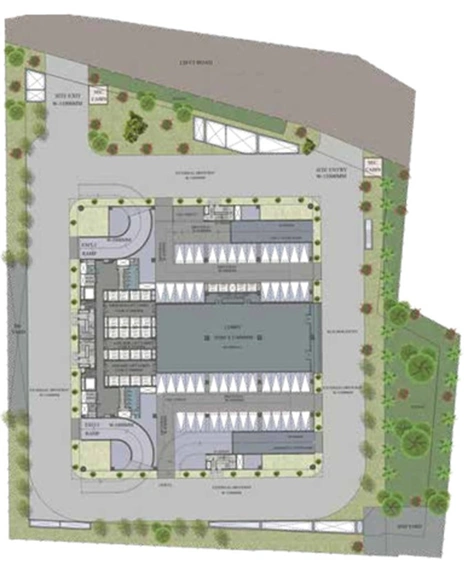 Master Plan of DSR Tech Park in Puppalaguda, Hyderabad - Image 311474