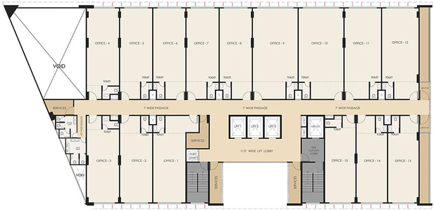 Floor Plan of Sheth Cnergy in Thane East, Thane - Image 268480