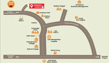 Location of Future Narmada Vihar 6 - Image 343821