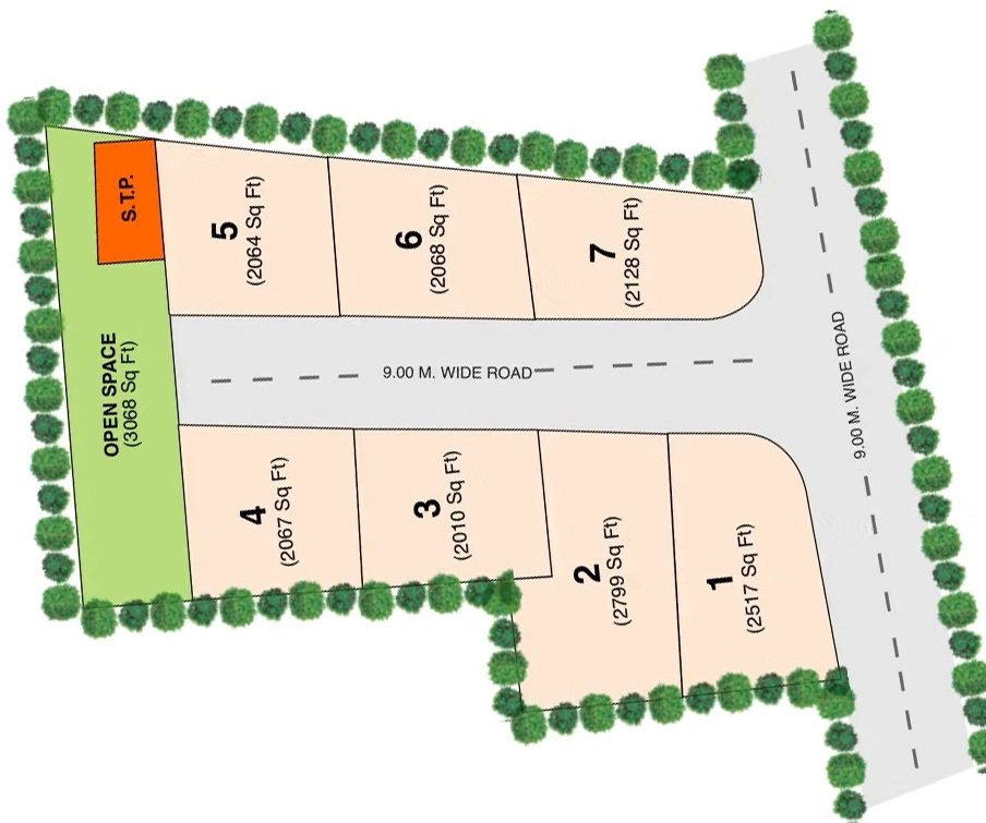 Master Plan of Kesar 29 in Kamptee Road, Nagpur - Image 338764