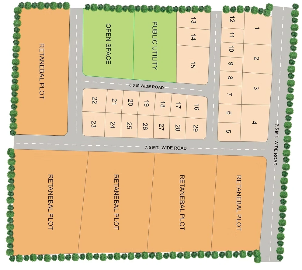 Master Plan of Kesar Garden in Bhilgaon, Nagpur - Image 338792