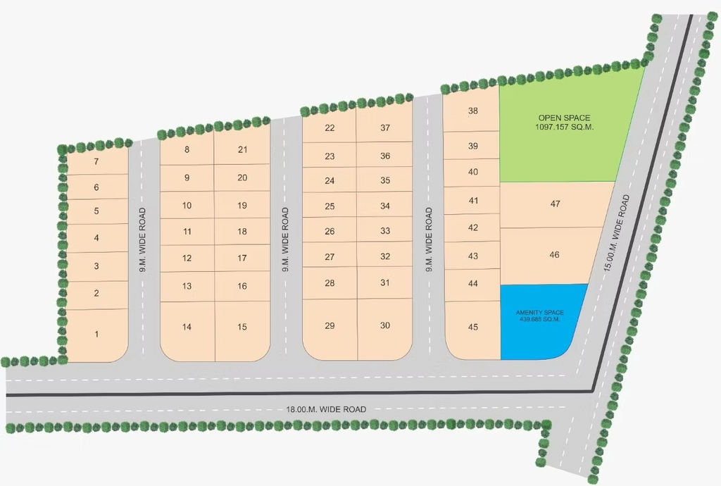 Master Plan of Kesar Vihar in Bhilgaon, Nagpur - Image 338818