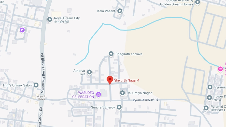 Location of Ramdoot Shivtirth Nagar 4 in Jamtha, Nagpur - Image 343852