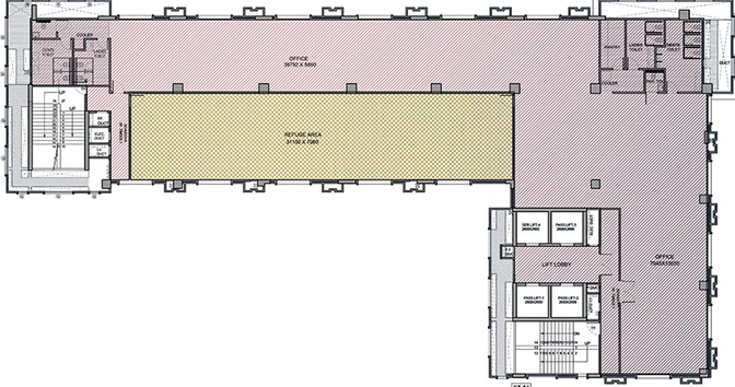 Floor Plan of Hiranandani Bellona in Hiranandani Estate, Thane - Image 269559