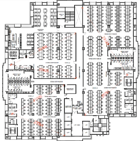 Floor Plan of Hiranandani Lexington in Hiranandani Estate, Thane - Image 269580