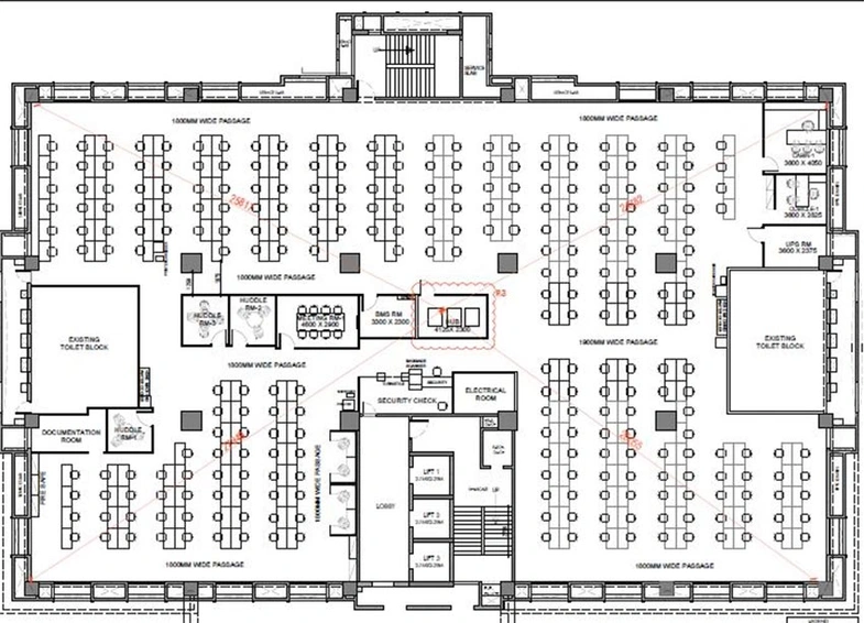 Floor Plan of Hiranandani Tiffany in Hiranandani Estate, Thane - Image 269615
