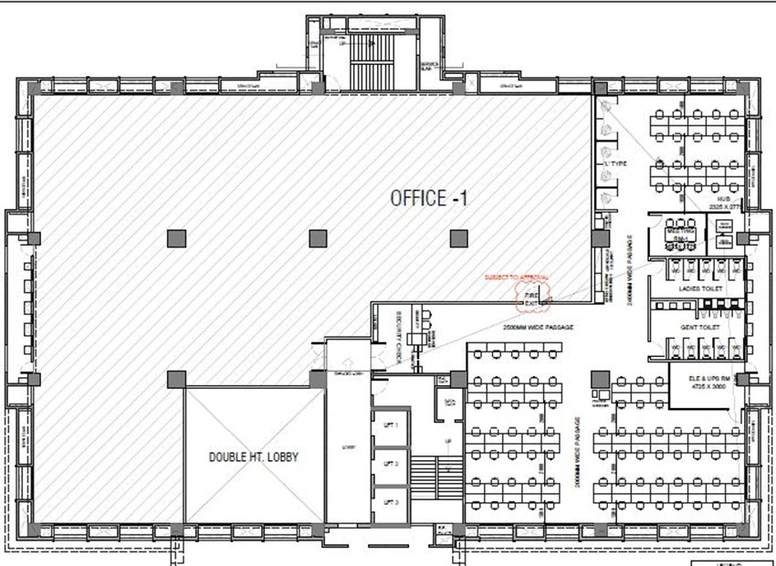 Floor Plan of Hiranandani Tiffany in Hiranandani Estate, Thane - Image 269616