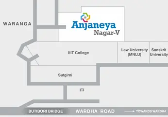 Location of Anjaneya Nagar 5 - Image 340247