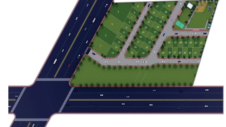 Master Plan of Orange City Emerald in Hingna Road, Nagpur - Image 340443